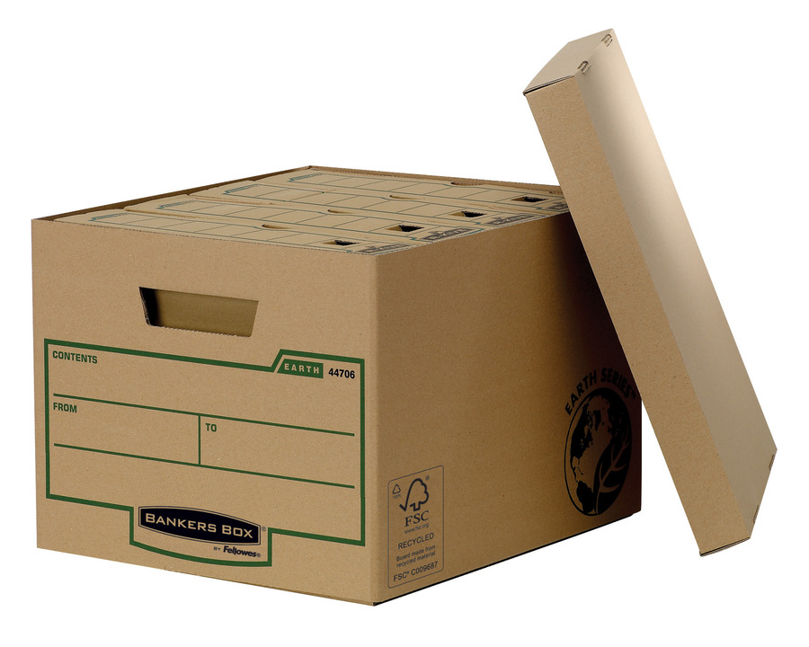 Bankers Box Archivschachtel "Earth" braun 335 x 270 x 391 mm