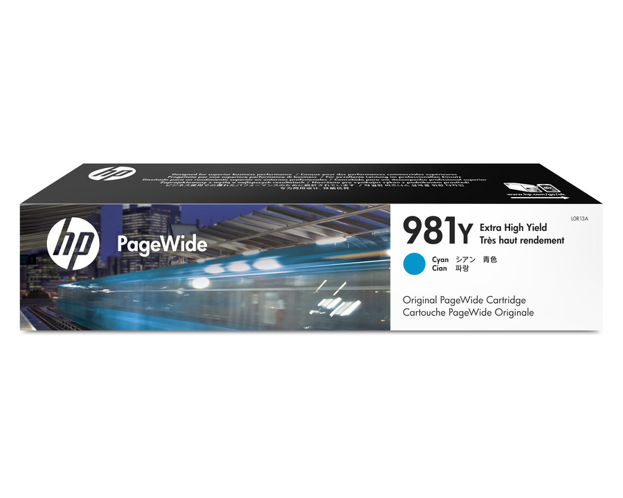 HP Tintenpatrone 981Y cyan 16.000 Seiten