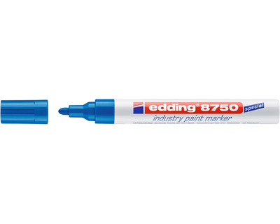 Edding Lackmarker 8750 blau 2-4 mm Rundspitze