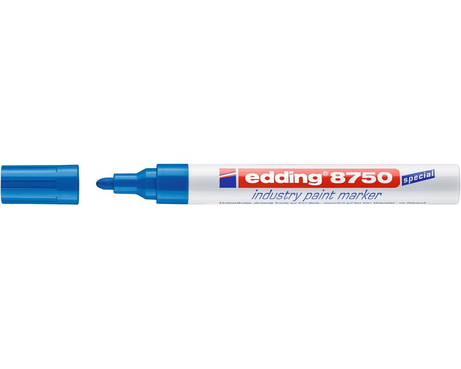 Edding Lackmarker 8750 blau 2-4 mm Rundspitze