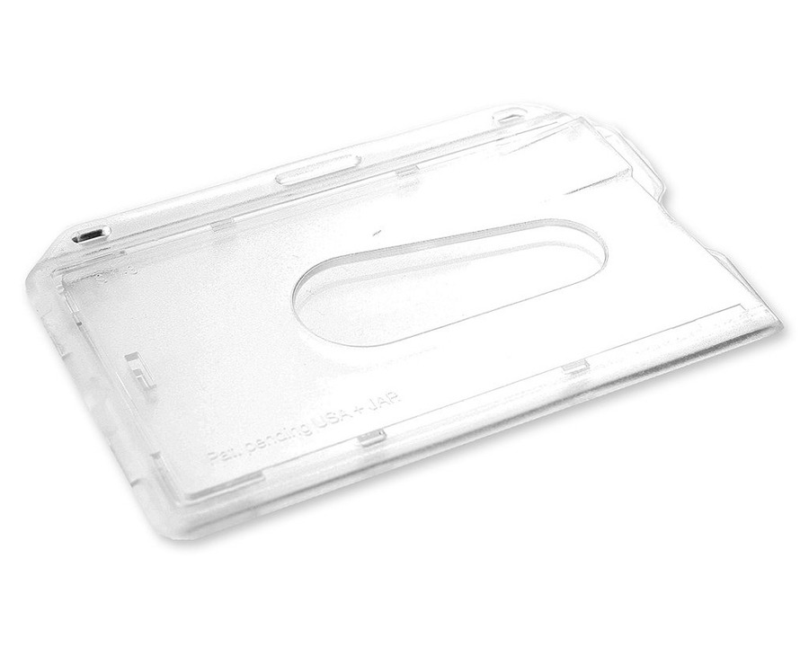 Plasticard Kartenhülle transparent 54 x 85 mm 10St.