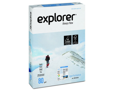 Kopierpapier A4 "Explorer iPerformance" weiß, CIE 169 80g/m² 500Bl.