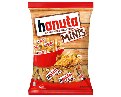 Hanuta Knusperwaffel "Minis" 19St.