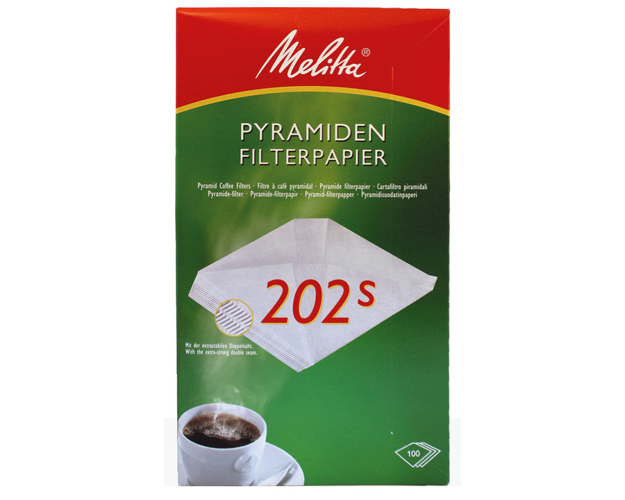 Melitta Kaffee-Filter "202S" weiß 100St.
