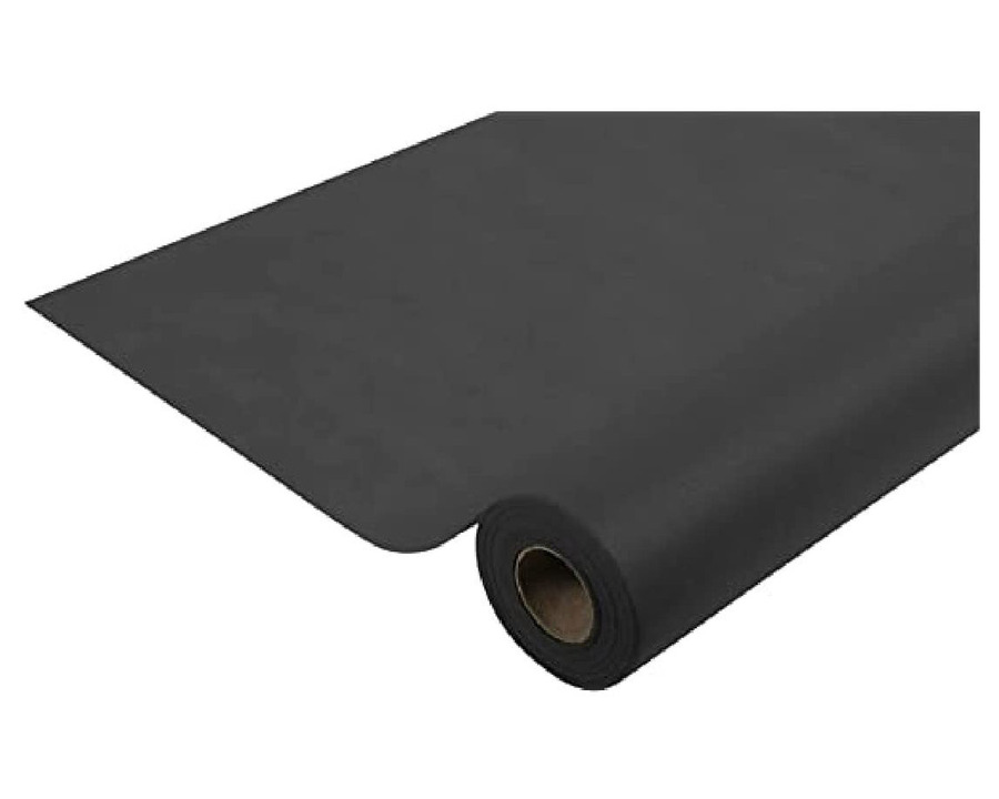 Pronappe Einweg-Tischtuch, Vlies schwarz 120 cm x 50 m