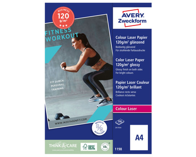 Avery Zweckform Fotopapier "Business" A4 glossy 120g/m² 200Bl.