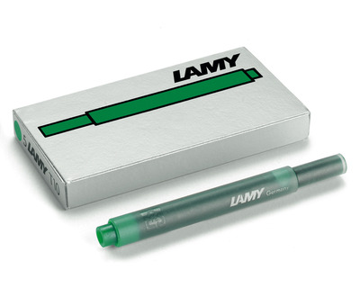 Lamy Tintenpatronen "T10" grün 5St.