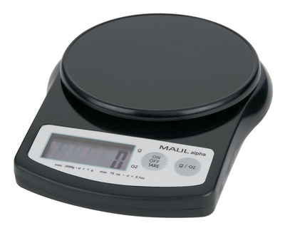 Maul Briefwaage "MAULalpha" schwarz 2.000g