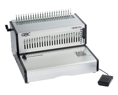 GBC Plastikbindegerät "CombBind CB30E Pro" 30 Blatt