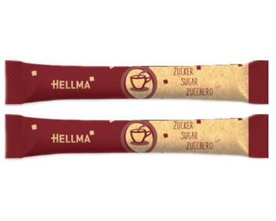 Hellma Zucker-Sticks 4g 1.000St.