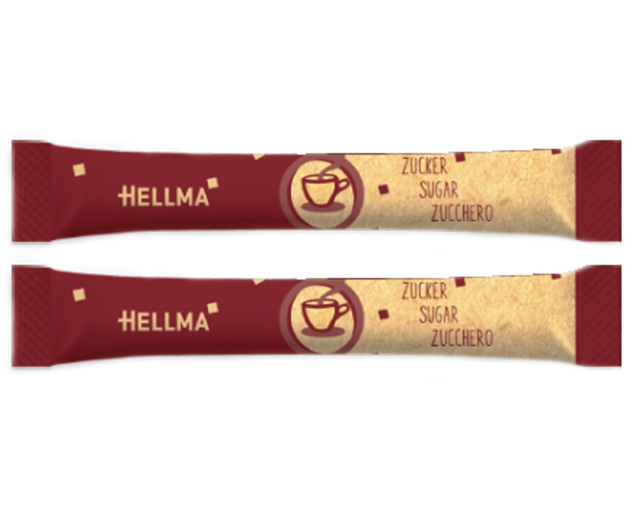 Hellma Zucker-Sticks 4g 1.000St.