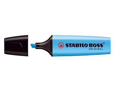 Stabilo Textmarker "Boss Original" blau 2-5 mm