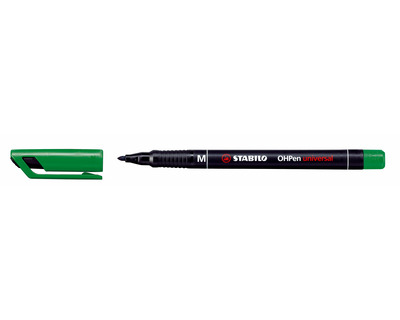 Stabilo Folienschreiber "OHPen" permanent grün 1,0 mm (M)