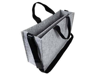 Sigel Tragetasche "Desk Sharing Bag Classic" hellgrau 500 x 280 x 150 mm