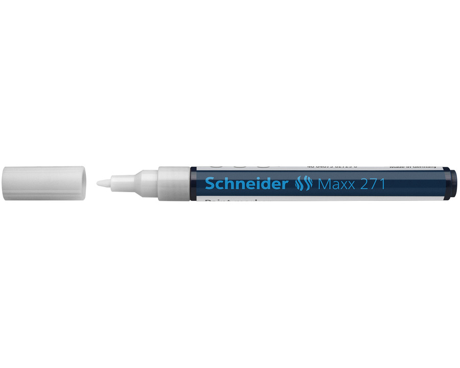 Schneider Lackmarker "Maxx 271" weiß 1-2 mm
