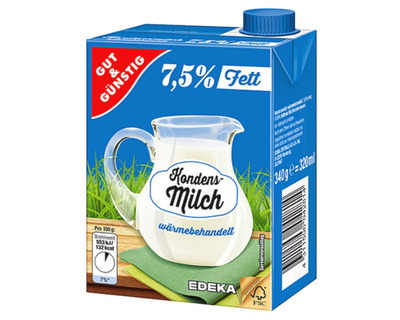 Gut & Günstig Kondensmilch 7,5% 320ml