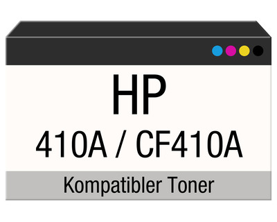 Rebuilt-Toner, HP 410A schwarz 2.300 Seiten