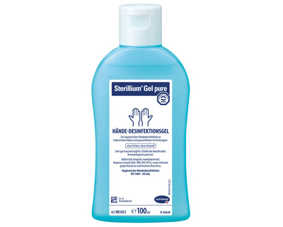 Hartmann Desinfektionsmittel "Sterillium Gel pure", für Hände 100ml