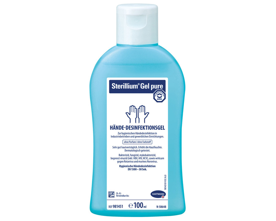 Hartmann Desinfektionsmittel "Sterillium Gel pure", für Hände 100ml