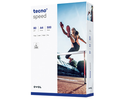 Tecno Kopierpapier A4 "Tecno Speed" weiß, CIE 146 80g/m² 500Bl.
