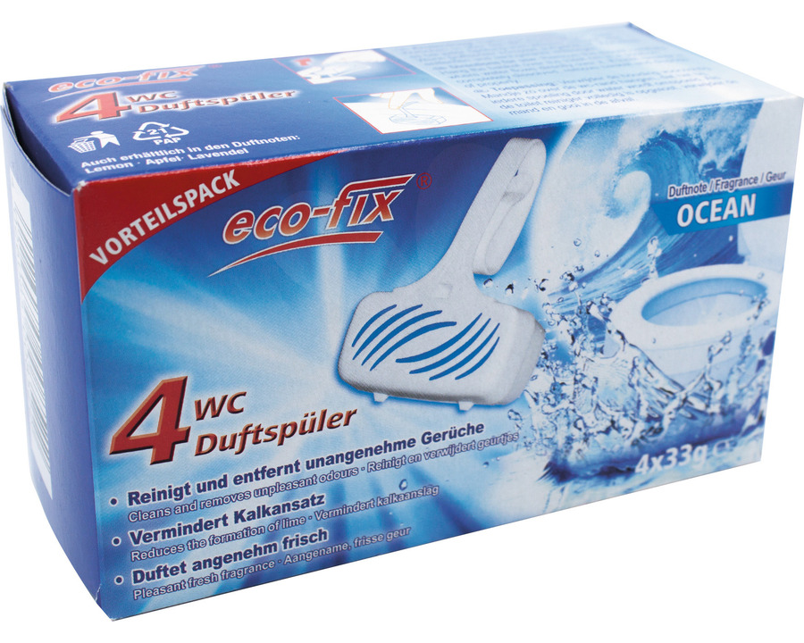 Eco-Fix WC-Duftspüler "Ocean" 4St.