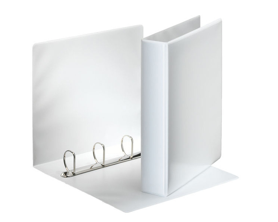 Esselte Präsentationsringbuch A4, 4 Ringe weiß 40 mm