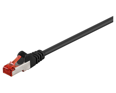 Goobay Patchkabel Cat6 schwarz 3,0 m