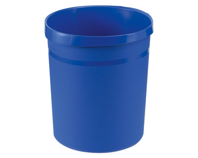 Han Papierkorb "Grip" blau 18 Liter