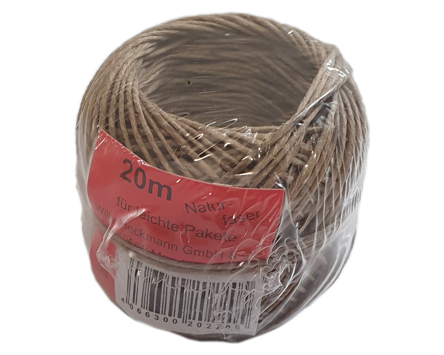 Heckmann Packschnur, Naturfaser 4kg 20m