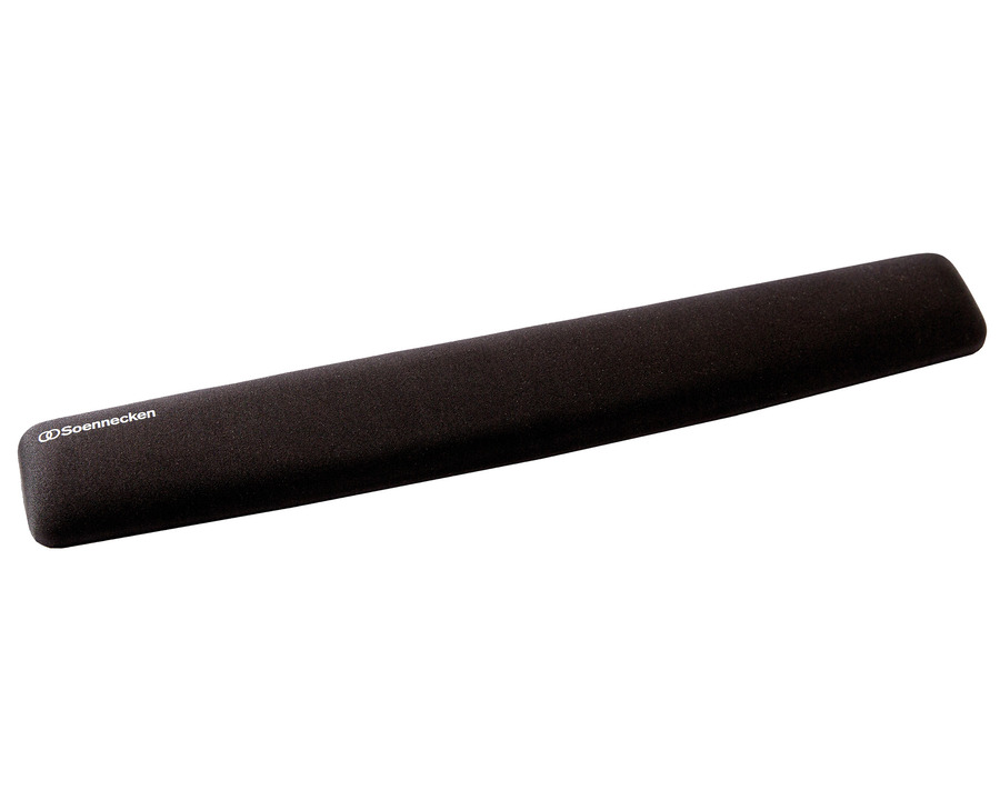 Soennecken Handgelenkauflage "Memory Foam", für Tastatur schwarz 523 x 95 x 35 mm