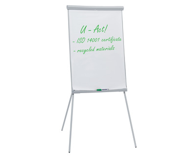 Franken Flipchart "U-Act! Line" hellgrau Dreibeinstativ
