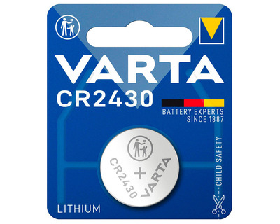 Varta Knopfzelle "Lithium Coin" CR2430 3V 280mAh