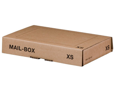 Bong Versandkarton "Mailbox" XS braun 244 x 145 x 43 mm