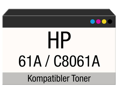 Rebuilt-Toner, HP 61A schwarz 10.000 Seiten
