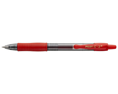 Pilot Gelroller "G2+-7" rot 0,4 mm