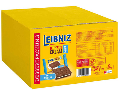 Leibniz Gebäck "Keks ´n Cream Milk" 100St.