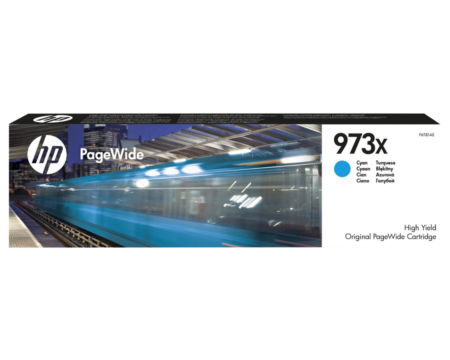 HP Tintenpatrone 973X cyan 7.000 Seiten