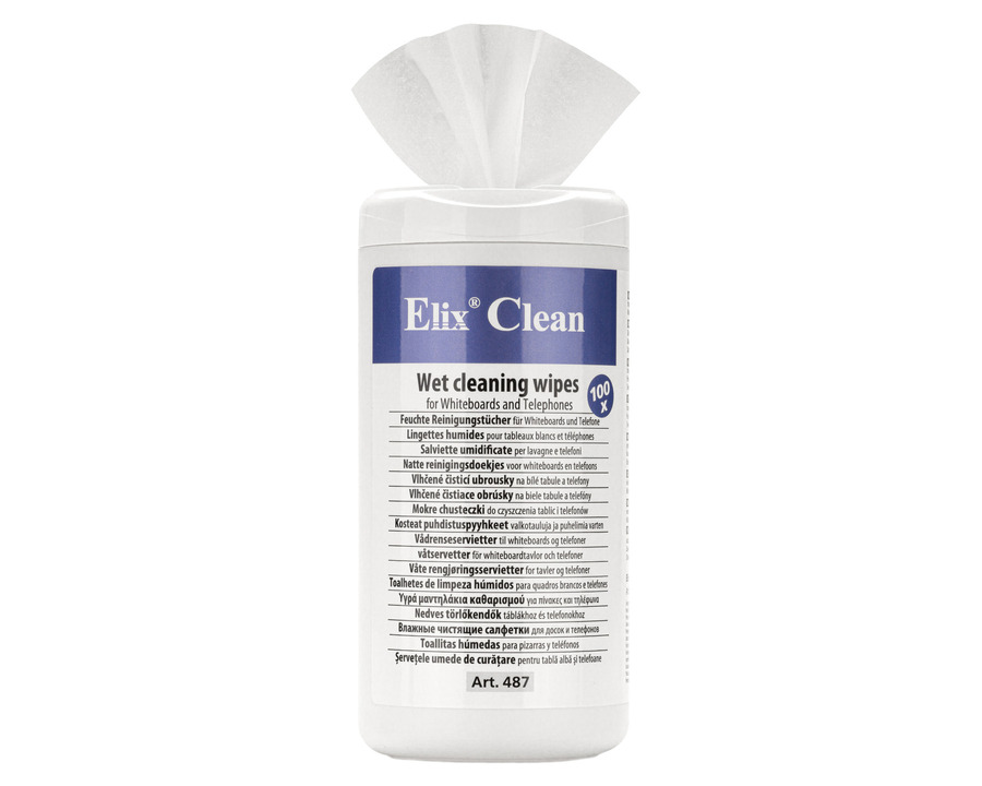 ECS Oberflächen-Reinigungstücher "Elix Clean" antistatisch 100St.
