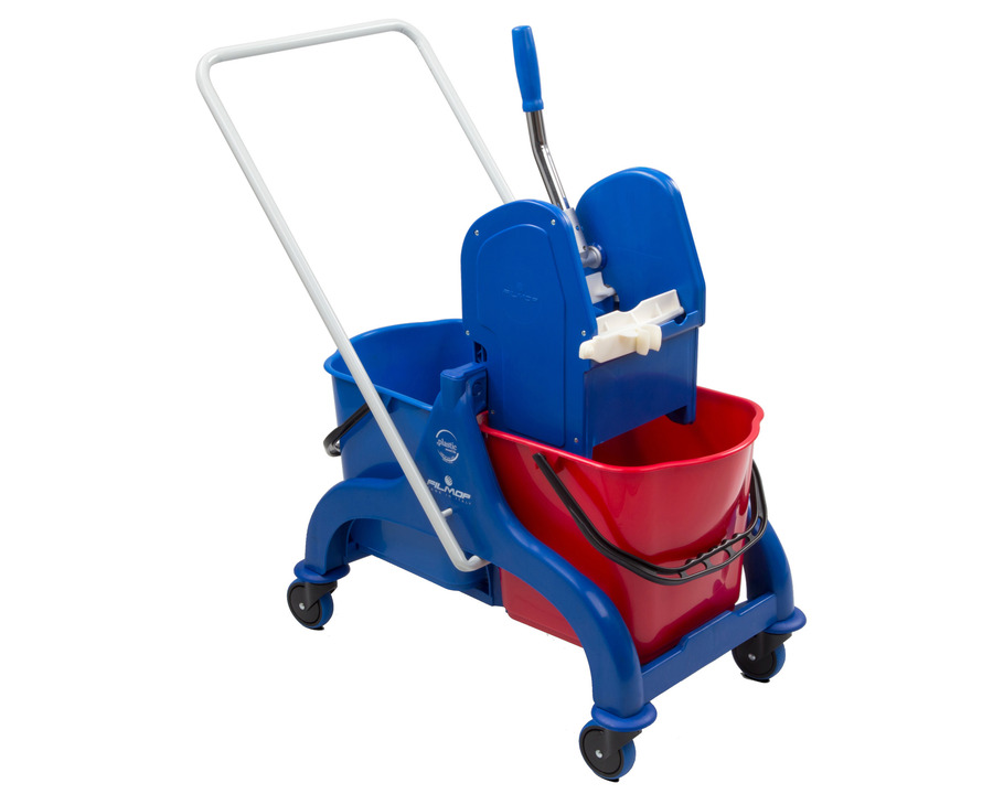 Filmop Reinigungswagen "Fred" blau