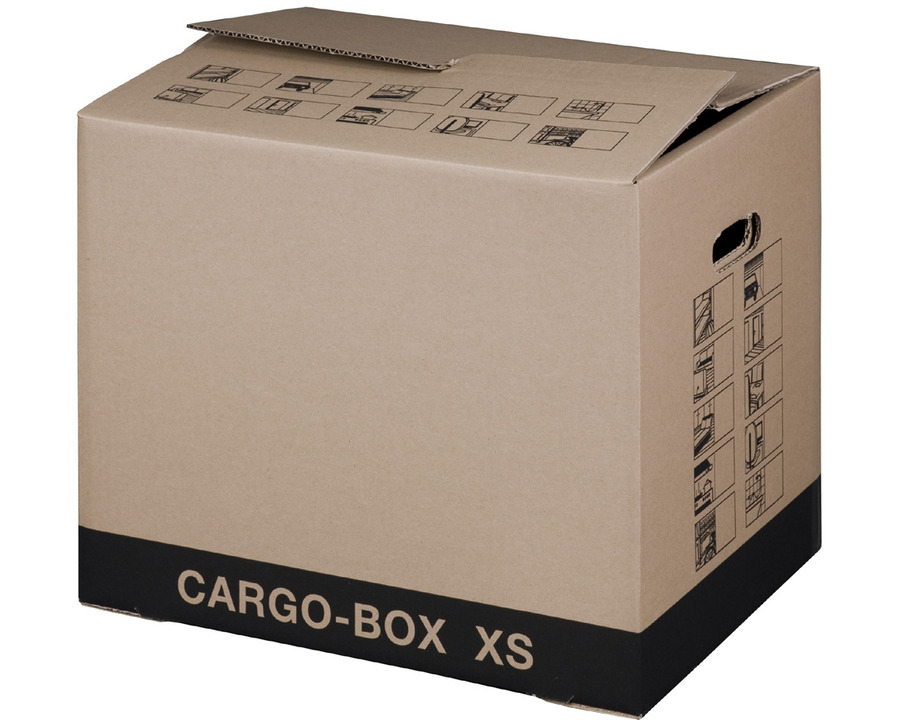Bong Umzugskarton "Cargobox Eco" XS braun 435 x 345 x 380 mm