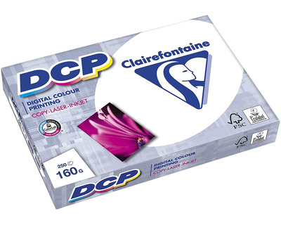 Clairefontaine Kopierkarton A4 "DCP" weiß, CIE 170 160g/m² 250Bl.