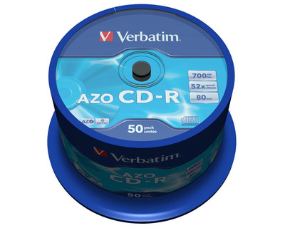 Verbatim CD-R AZO 700 MB Spindel 50St.