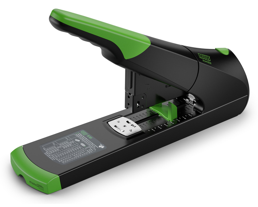 Novus Blockheftgerät "B50 re+new" schwarz 140 Blatt
