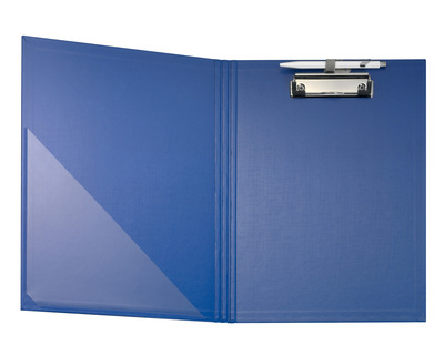 Falken Klemmmappe A4 blau