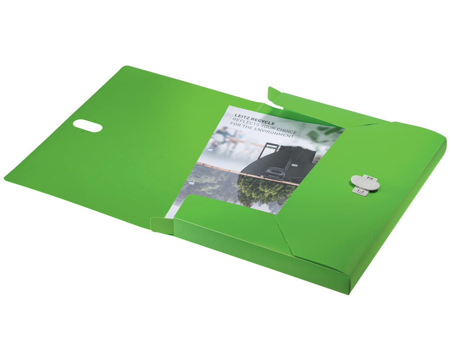 Leitz Sammelbox A4 "Recycle" grün 30 mm