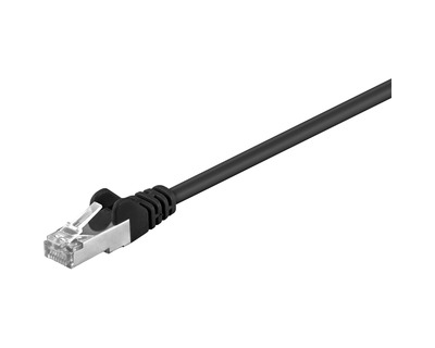 Goobay Patchkabel Cat5e schwarz 10,0 m