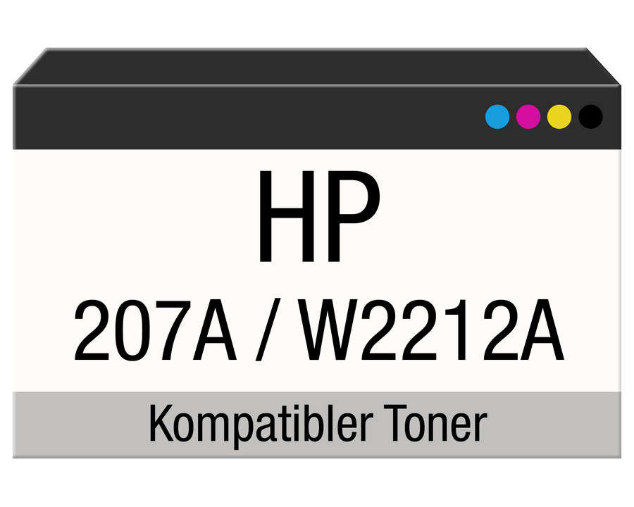 Rebuilt-Toner, HP 207A gelb 1.250 Seiten