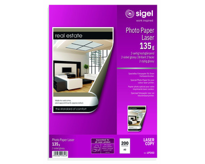 Sigel Fotopapier A3 glossy 135g/m² 200Bl.