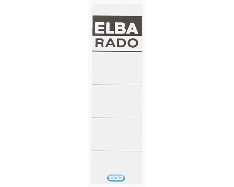 Elba Einsteck-Rückenschilder weiß 44 x 159 mm 10St.