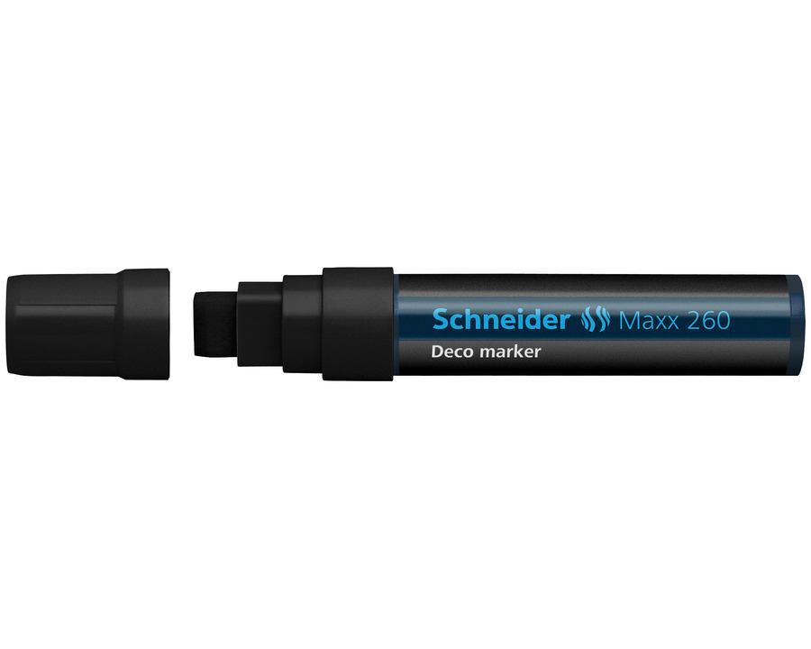 Schneider Kreidemarker "Maxx 260" schwarz 2-15 mm Keilspitze